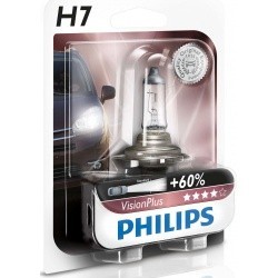 PHILIPS лампочка H7 (55)  VISION PLUS 12V блистер